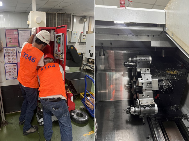 機(jī)床滅火裝置施工安裝