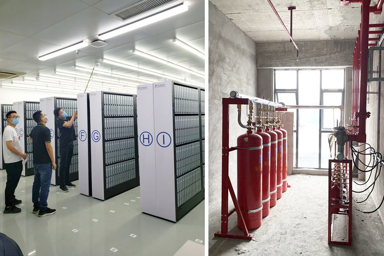 檔案室自動(dòng)滅火系統(tǒng)