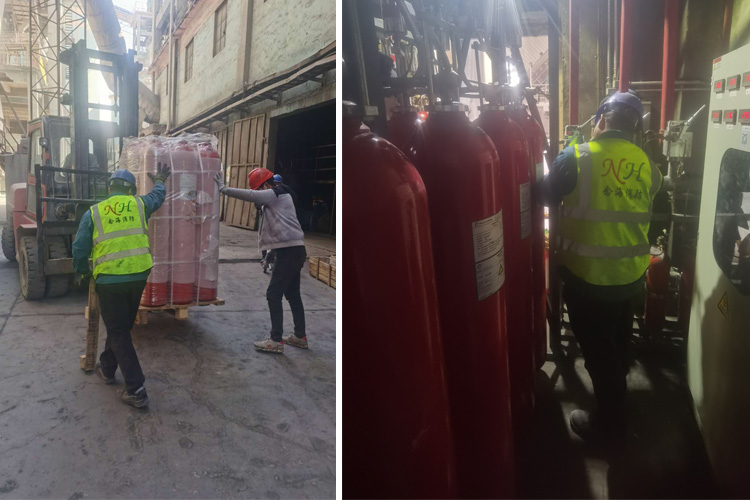 煤粉倉高壓二氧化碳滅火裝置