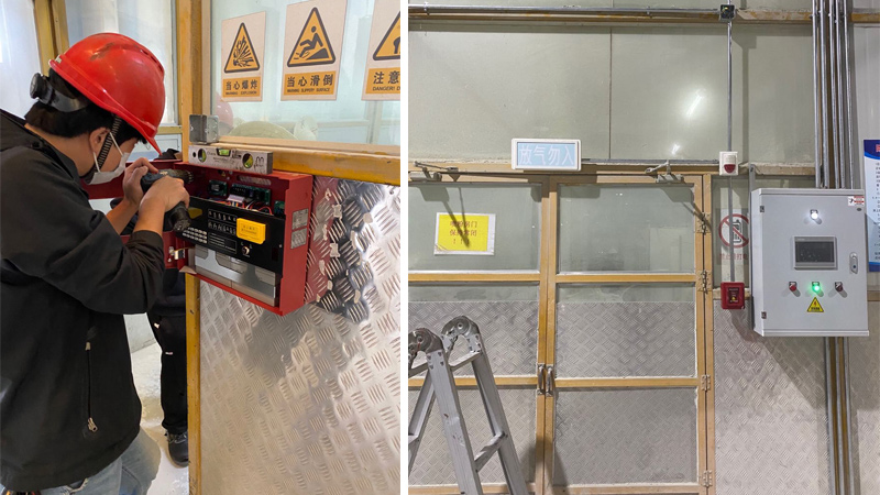 除塵設(shè)備自動滅火系統(tǒng)