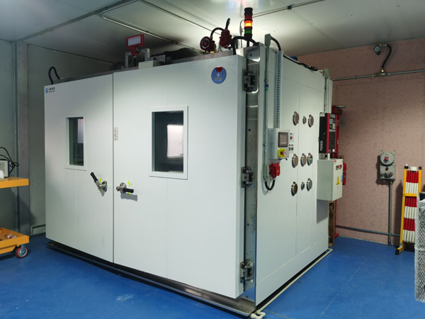 氫燃料電池環(huán)境模擬試驗(yàn)艙氣體滅火系統(tǒng)，念海消防助力上海上器集團(tuán)產(chǎn)品安全