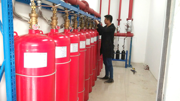 七氟丙烷滅火系統(tǒng)檢測充裝