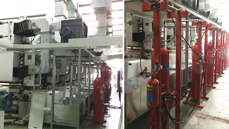 印刷機自動滅火系統(tǒng)