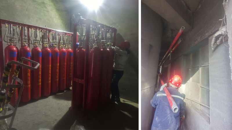 水泥廠煤粉倉氣體滅火系統(tǒng)