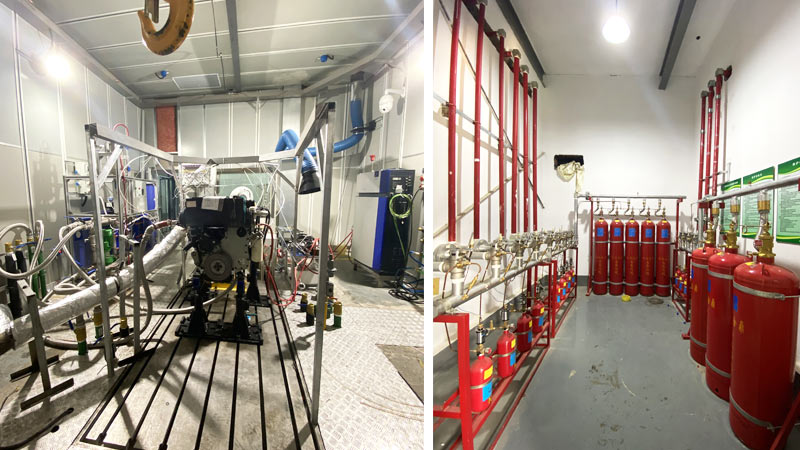 發(fā)動機實驗室氣體滅火系統(tǒng)