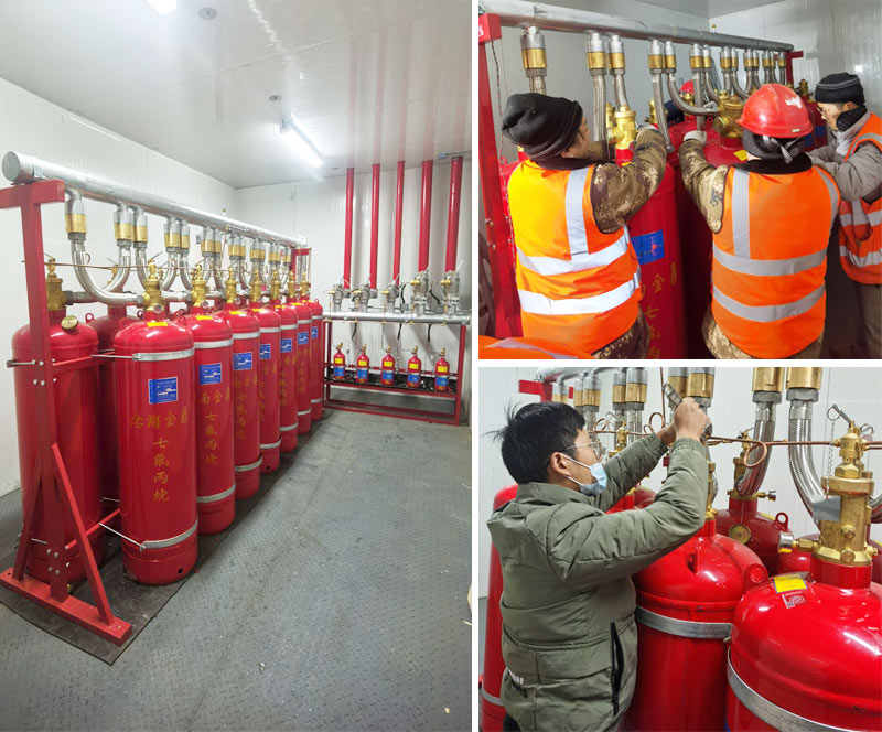 高低溫環(huán)境模擬實(shí)驗(yàn)室七氟丙烷滅火系統(tǒng)