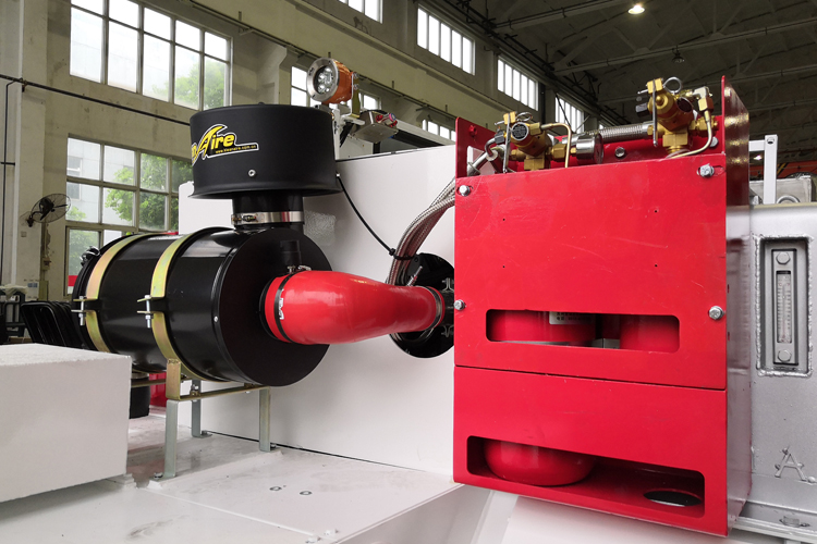 煤礦礦用車輛自動滅火裝置1